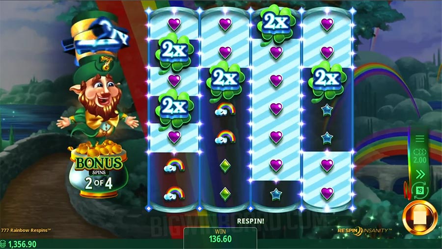 777 Rainbow Respins slot