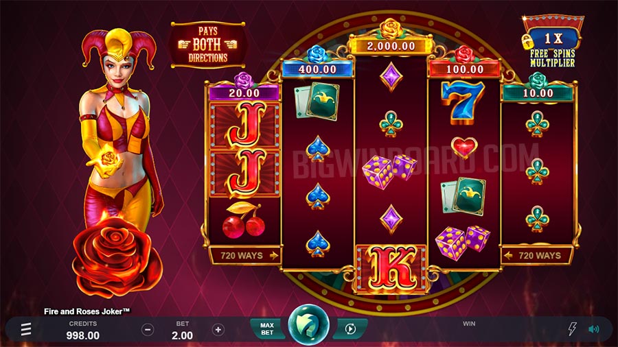 Fire and Roses Joker slot